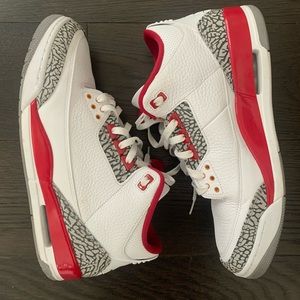 Cardinal Red Jordan Retro 3